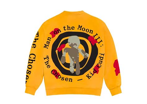 Kid Cudi CPFM For MOTM III Beautiful Trip Crewneck Yellow